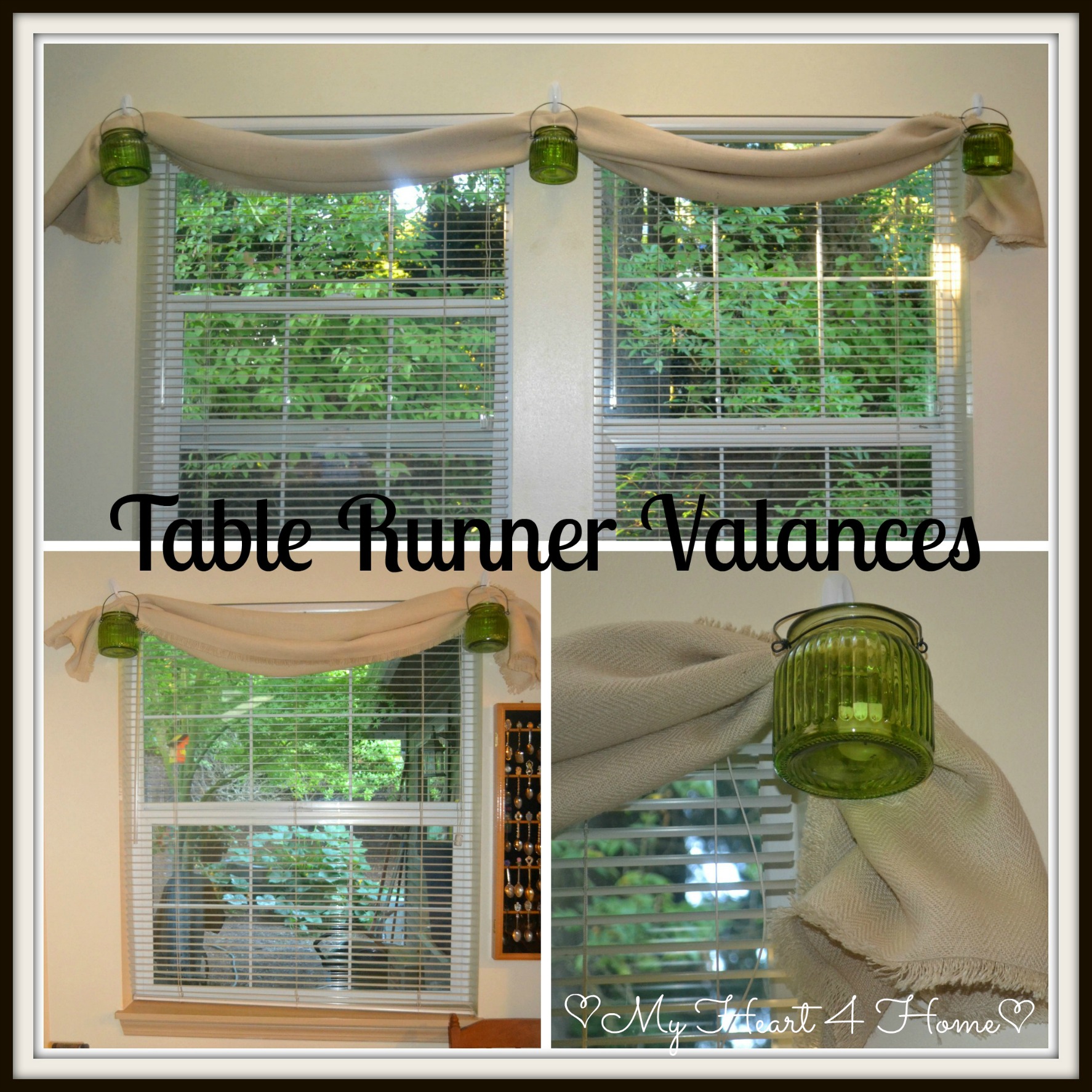 Table Runner Valances