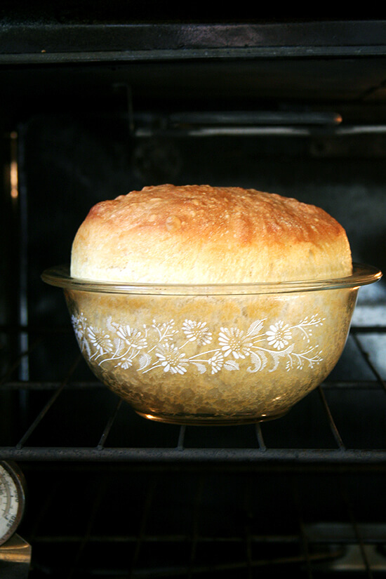 Easy, No-Knead Peasant Bread