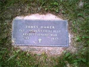 Hamar James - New Military Marker