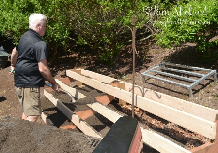 Filling Garden with Dirt