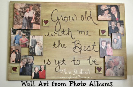 Wall Art from Photo Albums Masterpiece