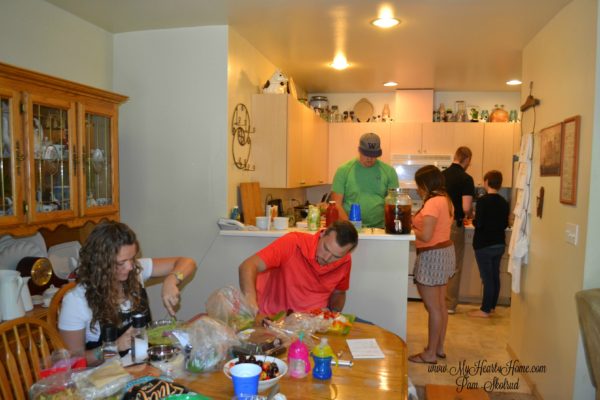 Taking over moms kitchen