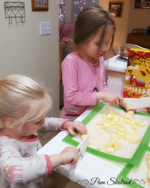 12-chopping-apples-for-the-stuffing-with-their-kid-knives