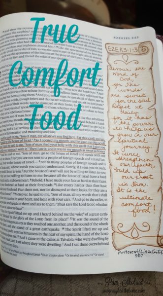 True Comfort Food - Ezekiel 3:1-3