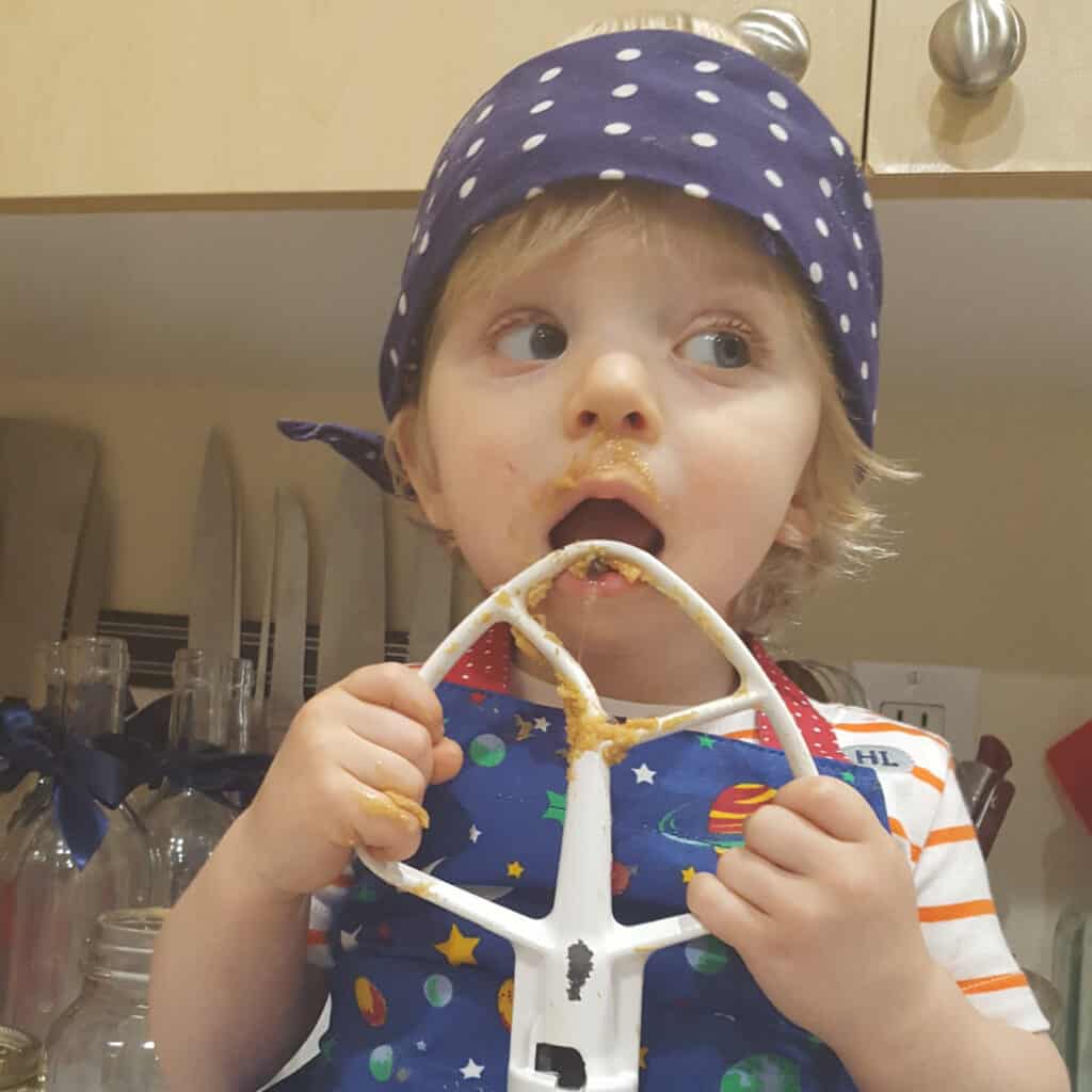 Cooking with Grandkids - Ronan