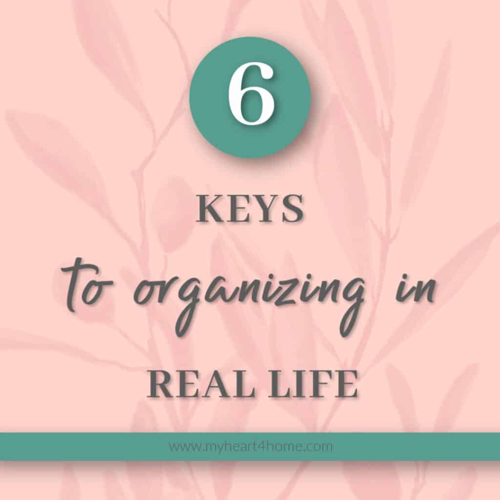 Keys to Organizing